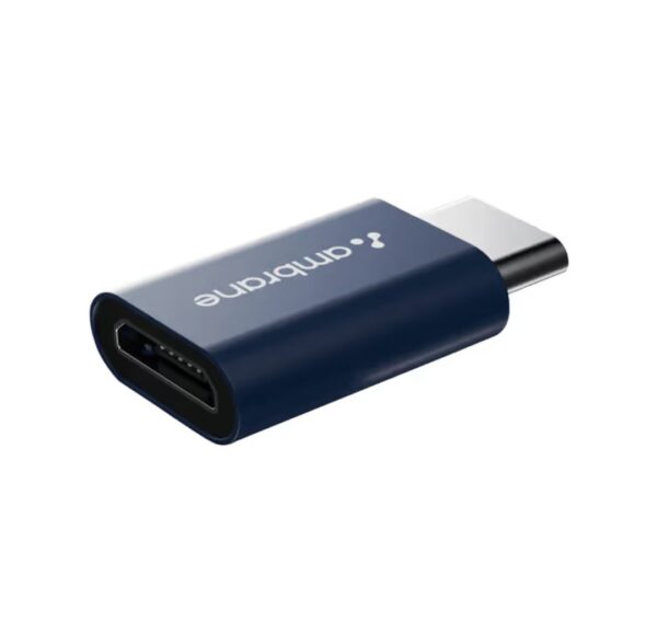 Type-C to Micro USB OTG Adapter for

3A Fast Charging and Data Sync - Blue - Image 3